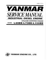 Yanmar L100EE Service Manual preview