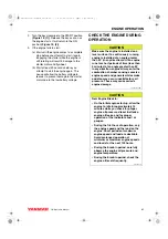 Preview for 53 page of Yanmar L48N Operation Manual