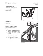 Preview for 100 page of Yanmar RT70 Operator'S Manual