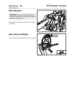 Preview for 183 page of Yanmar RT70 Operator'S Manual