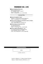 Preview for 43 page of Yanmar SD25 Operation Manual