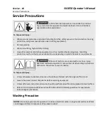 Preview for 67 page of Yanmar SK1050 Operator'S Manual