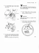 Preview for 29 page of Yanmar YM195 Operation Manual