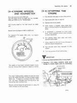 Preview for 31 page of Yanmar YM195 Operation Manual