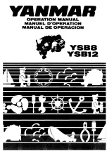 Preview for 2 page of Yanmar YSB8 Operation Manual