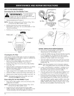 Preview for 12 page of Yard Machines 2- Cycle Gas Cultivator Operator'S Manual