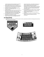 Preview for 5 page of Yard-Man 109 Operator'S Manual