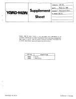 Preview for 35 page of Yard-Man 13611S Owner'S Manual