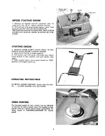 Preview for 4 page of Yard-Man 2210-1 Owners Operating Manual And Parts List