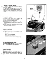 Preview for 5 page of Yard-Man 2210-2 Owners Operating Manual And Parts List