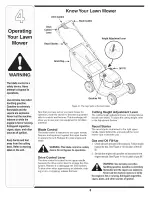 Preview for 8 page of Yard-Man 829 Series Operator'S Manual