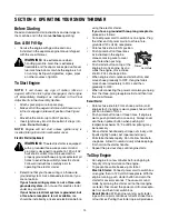 Preview for 10 page of Yard-Man OGST-2806 Operator'S Manual