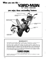 Preview for 14 page of Yard-Man Yard-Man 7090-1 Operating And Parts Manual