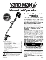 Preview for 33 page of Yard-Man YM20CS Operator'S Manual