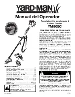 Preview for 37 page of Yard-Man YM90BC Operator'S Manual