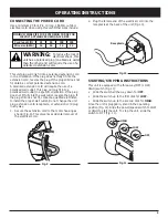 Preview for 9 page of Yard-Man YMESV1300 Operator'S Manual