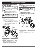 Preview for 44 page of Yard-Man YMESV1300 Operator'S Manual