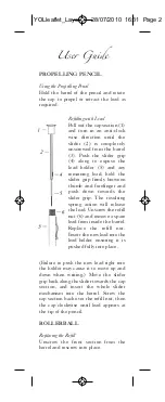 Preview for 2 page of Yard O Led Propelling Pencil User Manual