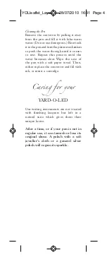 Preview for 4 page of Yard O Led Propelling Pencil User Manual