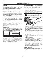 Preview for 17 page of Yard Pro YP21KH42 (96041031300) Operator'S Manual