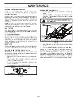 Preview for 18 page of Yard Pro YP21KH42 (96041031300) Operator'S Manual