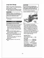 Preview for 50 page of YardShape 2600 Owner'S Manual