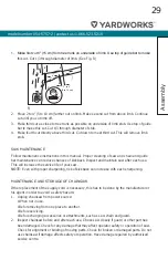 Preview for 29 page of Yardworks 054-5757-2 Instruction Manual