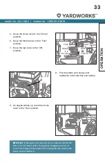 Preview for 33 page of Yardworks 060-1300-6 Instruction Manual