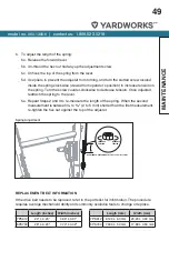 Preview for 49 page of Yardworks 060-1300-6 Instruction Manual