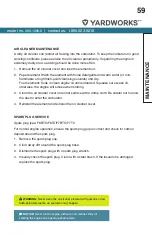 Preview for 59 page of Yardworks 060-1300-6 Instruction Manual