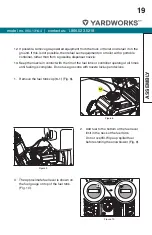 Preview for 19 page of Yardworks 060-1314-4 Manual