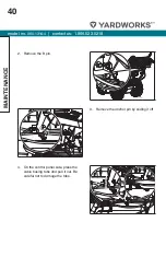 Preview for 40 page of Yardworks 060-1314-4 Manual