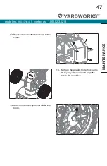 Preview for 47 page of Yardworks 060-1314-4 Manual