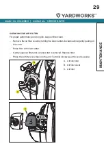 Preview for 29 page of Yardworks 060-2385-8 Manual