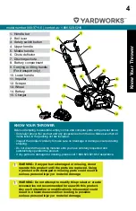 Preview for 4 page of Yardworks 060-3711-6 Operator'S Manual