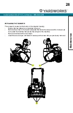 Preview for 28 page of Yardworks 060-3711-6 Operator'S Manual