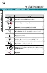 Preview for 10 page of Yardworks 100666 Manual