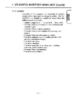 Preview for 23 page of YASKAWA Varispeed-606PC3 Instruction Manual