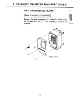 Preview for 29 page of YASKAWA Varispeed-606PC3 Instruction Manual