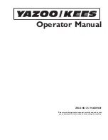 Yazoo/Kees 966509601 Operator'S Manual preview