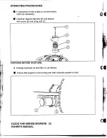 Preview for 23 page of Yazoo Commercial Front Cut Rider YHRK20 Owner'S Manual