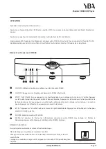 Preview for 11 page of YBA DESIGN Passion CD430 Owner'S Manual