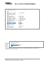 Preview for 48 page of YDOC ML 17 Series Manual