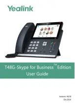 Yealink T48G-SKYPE FOR BUSINESS EDITION User Manual preview