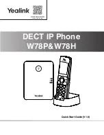 Yealink W78H Quick Start Manual preview