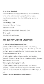 Preview for 11 page of YEEUU S1 Smart Lock Quick Start Manual