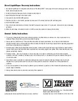 Preview for 2 page of yellow jacket TurboRecover 95780 Quick Start Manual