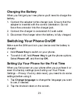 Preview for 23 page of Yezz Andy 3G 3.5 User Manual