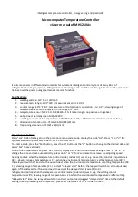 YIERYI MH1210A User Manual preview