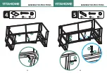 Preview for 9 page of YitaHome FTPLPB-K04-L-BK Assembly Instructions Manual